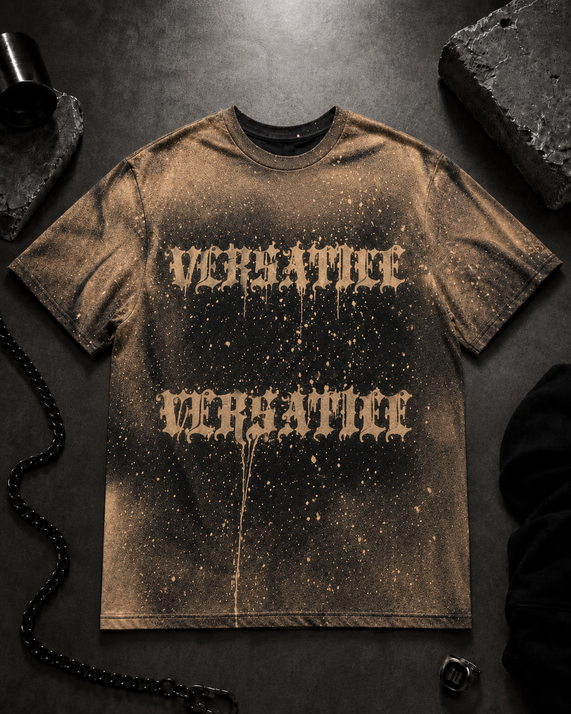 VERSATILE “Double” Bleach Tee